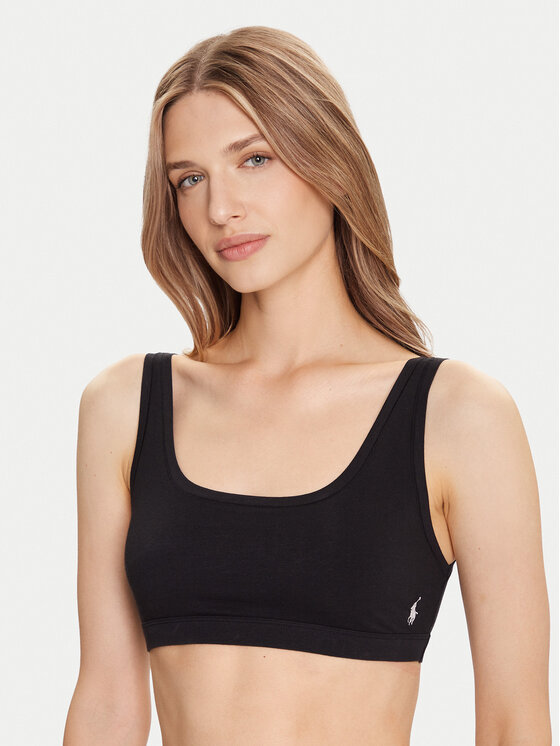 Топ-бюстгальтер 4P0498 Polo Ralph Lauren, черный