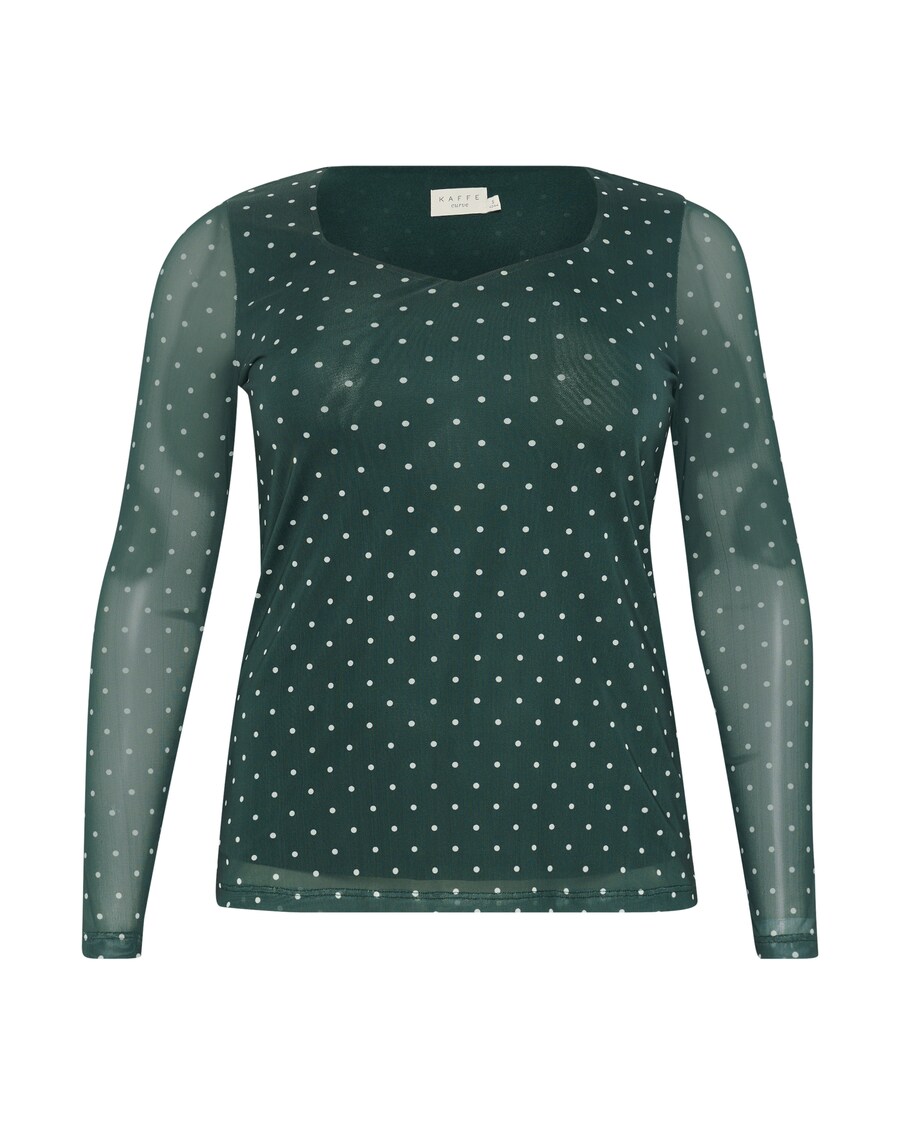

Блузка KAFFE CURVE KC Autumna, черный