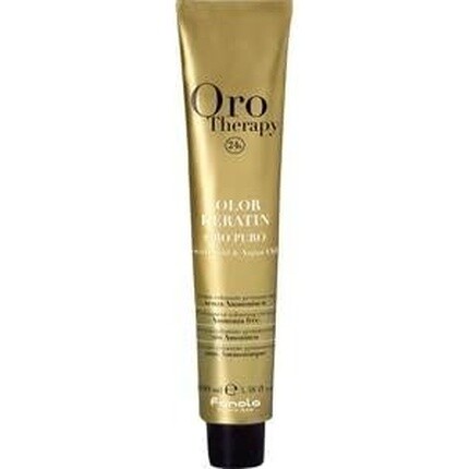 Oro Therapy Color Keratin Puro 9.31 Светло-русый песочный 100 мл, Fanola — фото 2
