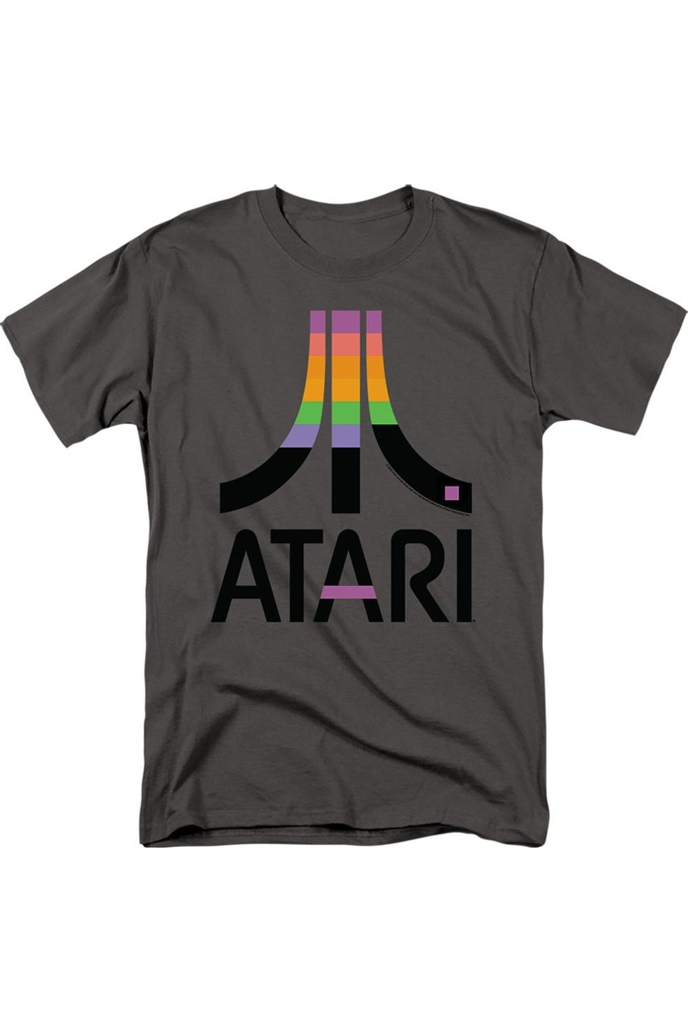 

Футболка Atari Breakout Inset с коротким рукавом для взрослых Gildan, цвет charcoal