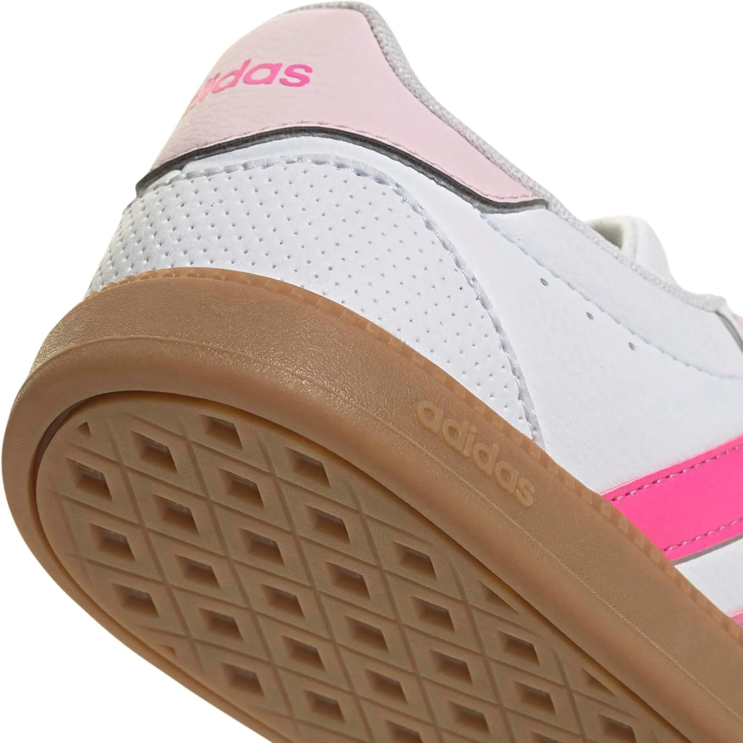 Унисекс кроссовки Adidas Breaknet Sleek, белый/розовый — фото 4