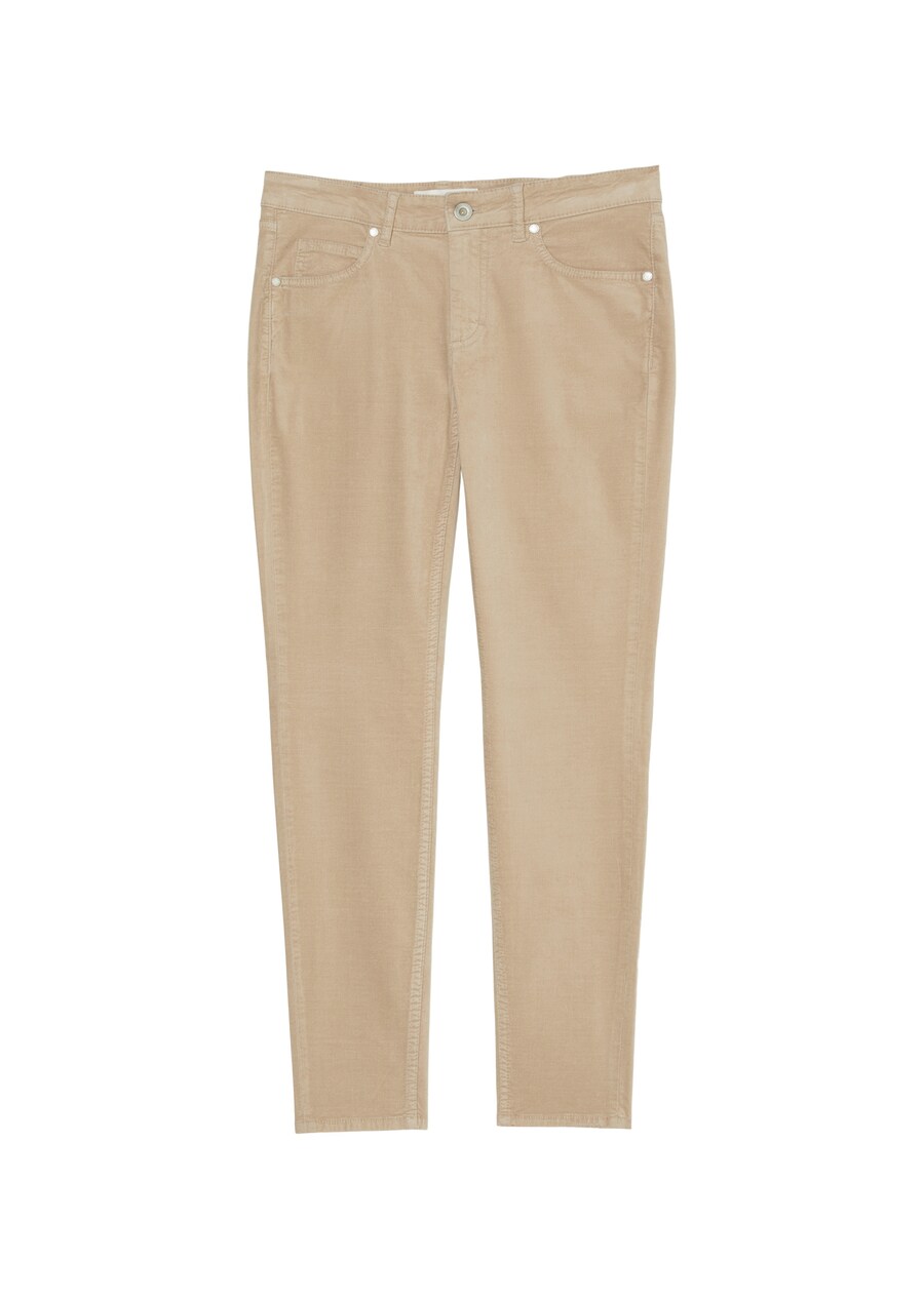 

Тканевые брюки Marc O'Polo Slim fit Pants Lulea, бежевый