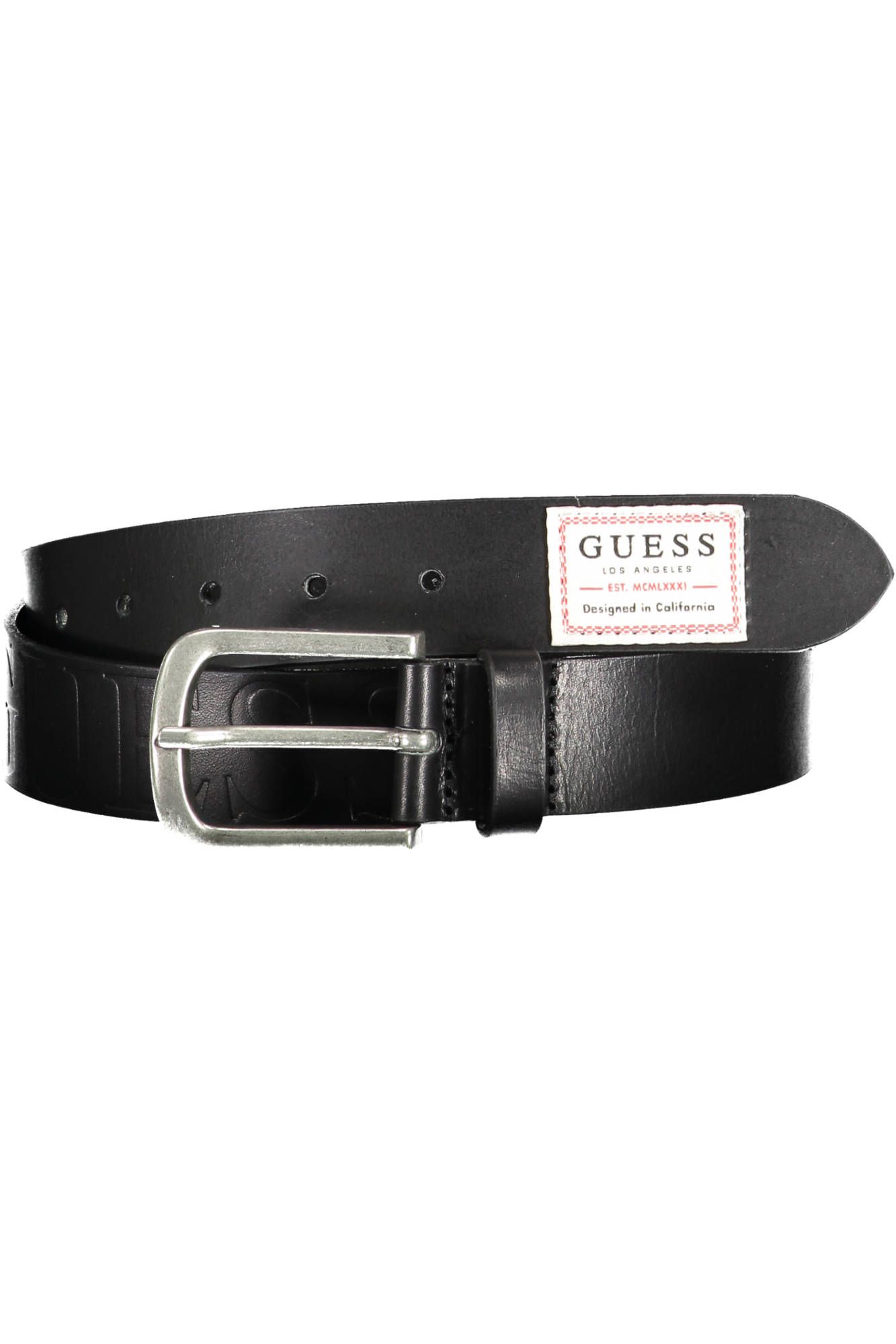 

Черный кожаный мужской ремень Guess Shoes