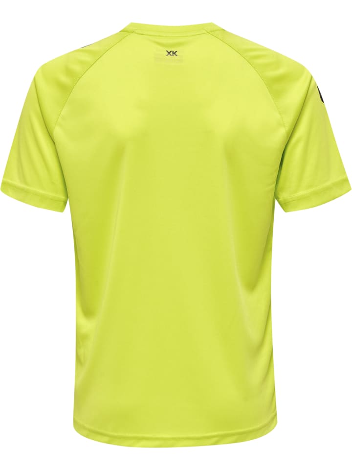 Футболка Hummel Hmlcore Kids в цвете лаймовое мороженое Hummel — фото 2