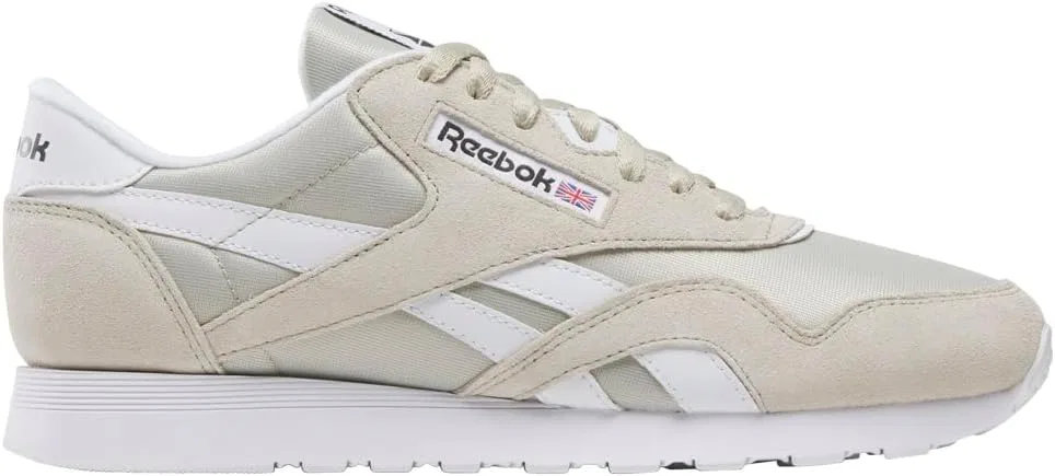 Мужские классические нейлоновые кроссовки Reebok, Sport Beige Sport Beige White