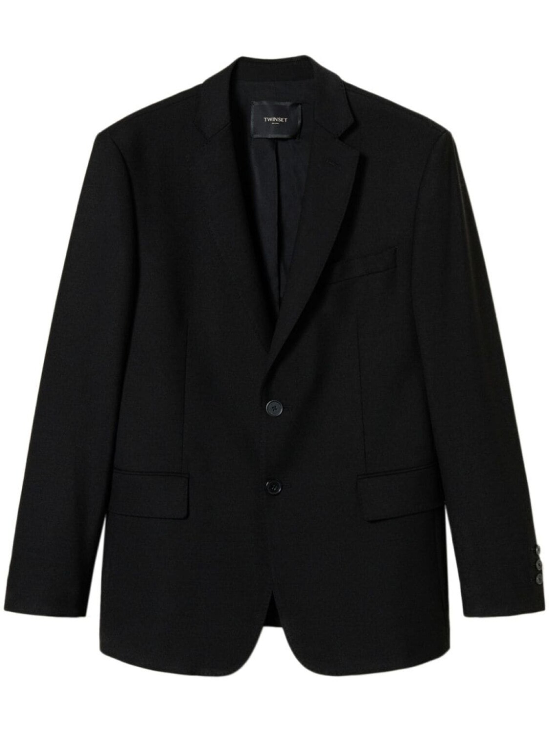 

Однобортный блейзер TWINSET, черный