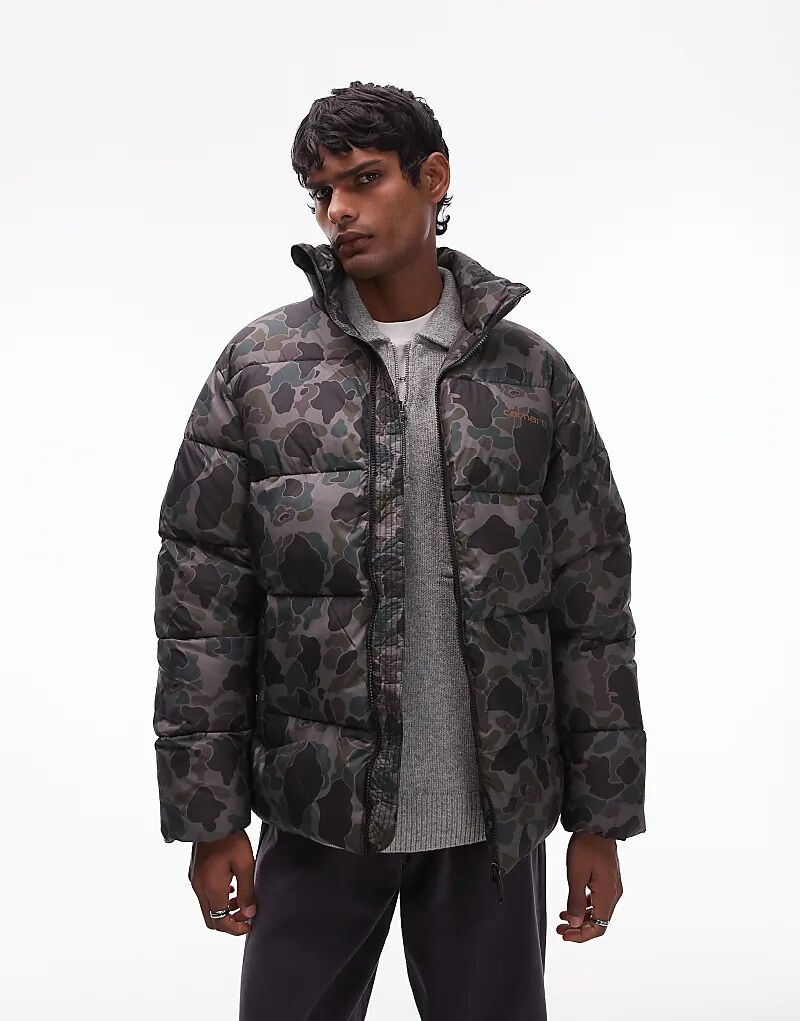 

Стеганая куртка springfield на молнии серого цвета Carhartt WIP