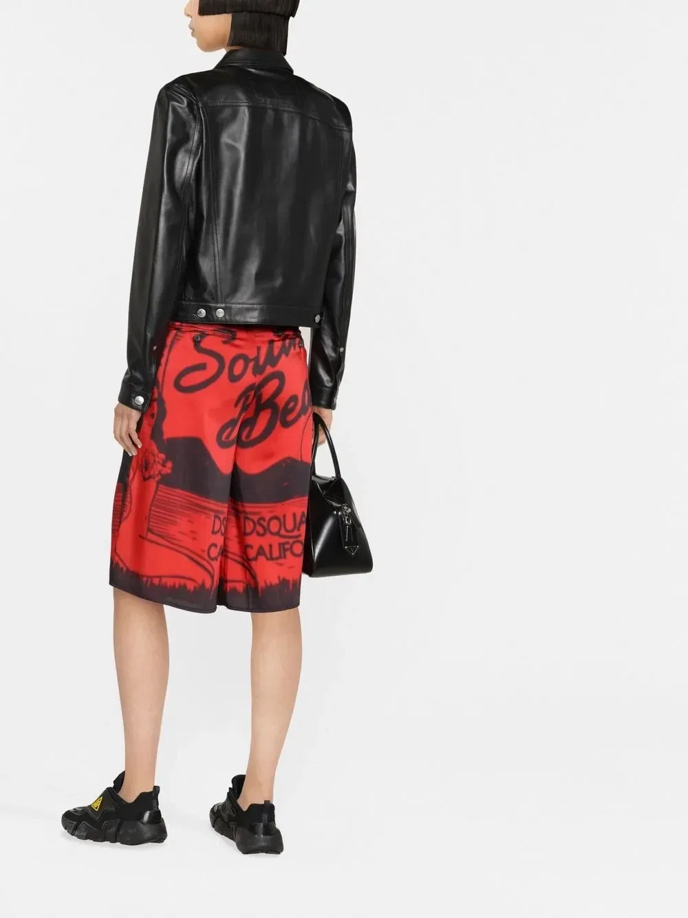 Однобортная куртка Dsquared2, черный — фото 4