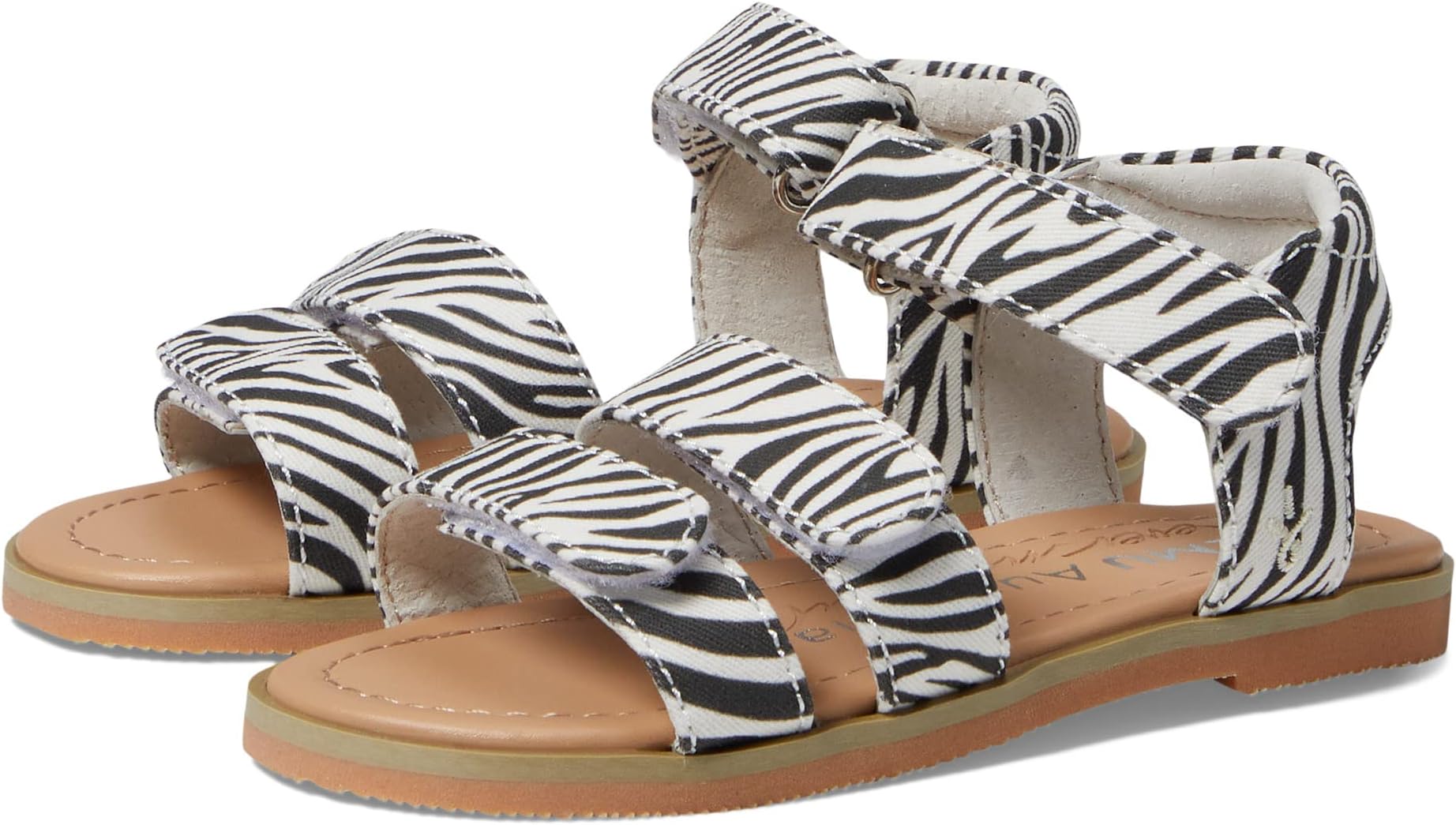 

Сандалии Emu Australia Steph Zebra, цвет Coconut/Black