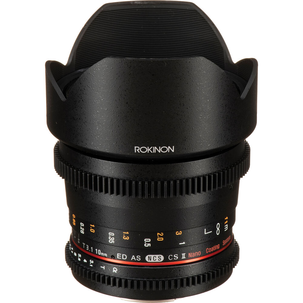 

Объектив Rokinon 10 мм T3.1 Cine DS с креплением Sony Alpha для камер формата APS-C