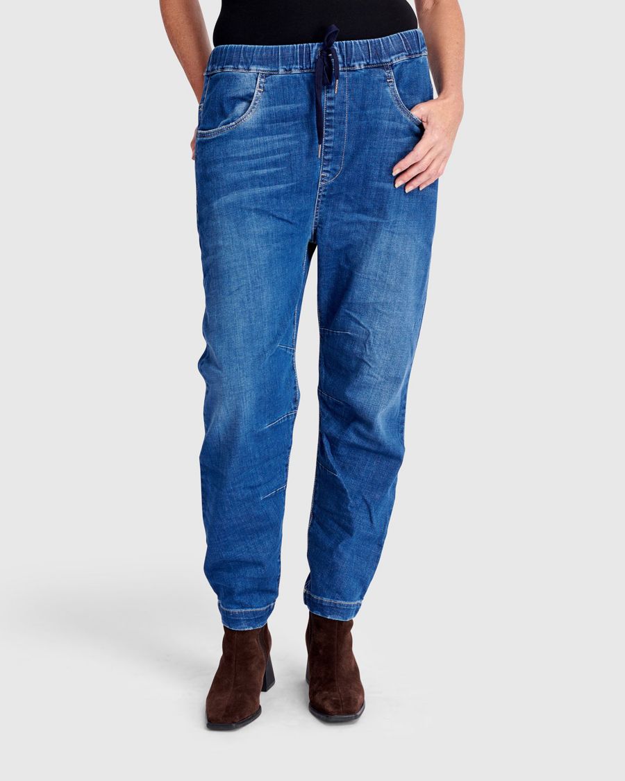 

Женские спортивные джинсы-бойфренды для выходных Alembika, Denim