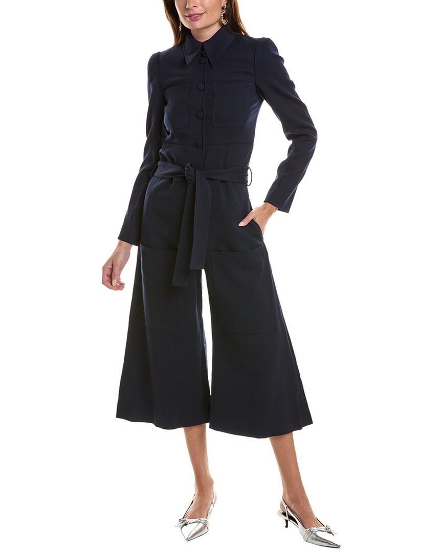 

Комбинезон Stella McCartney Clara из смесовой шерсти, синий