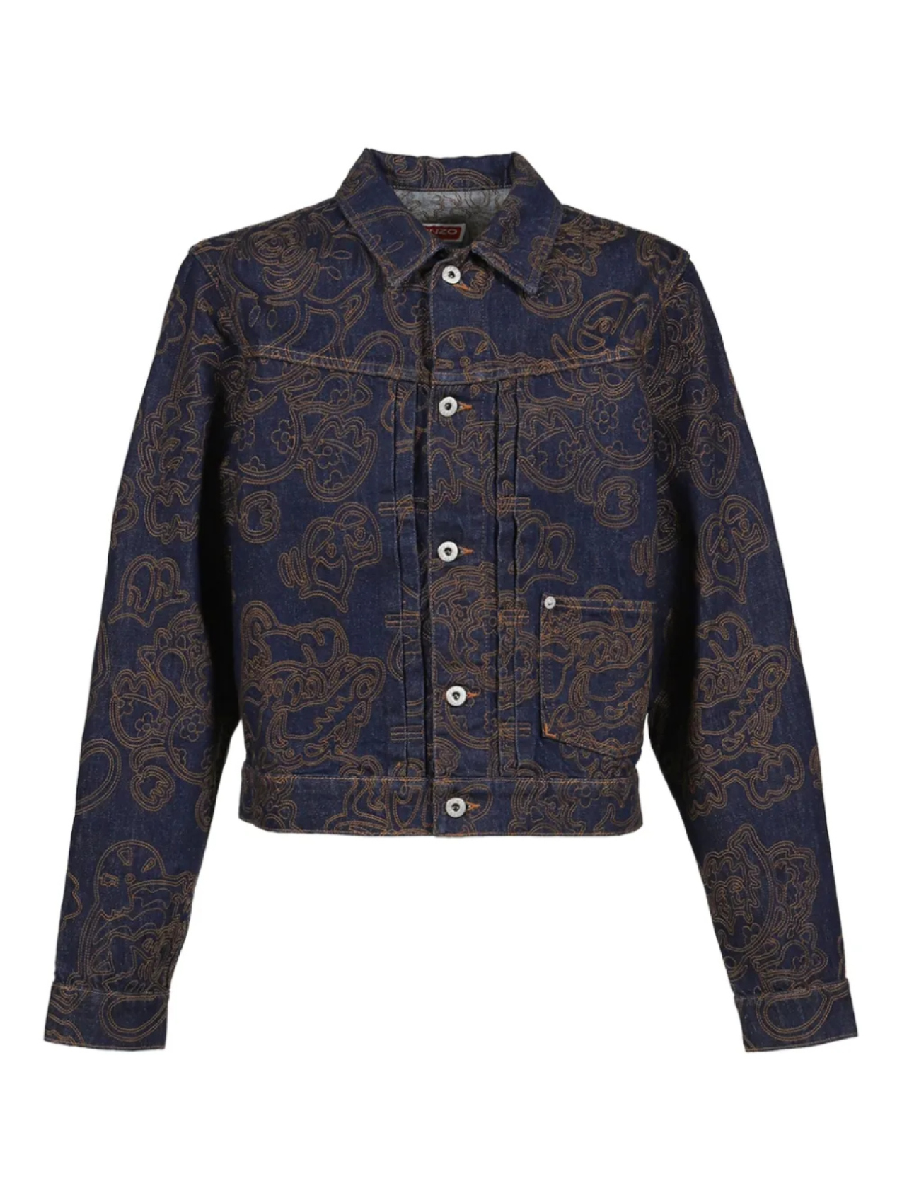 

Джинсовая куртка X Verdy Kenzo, синий