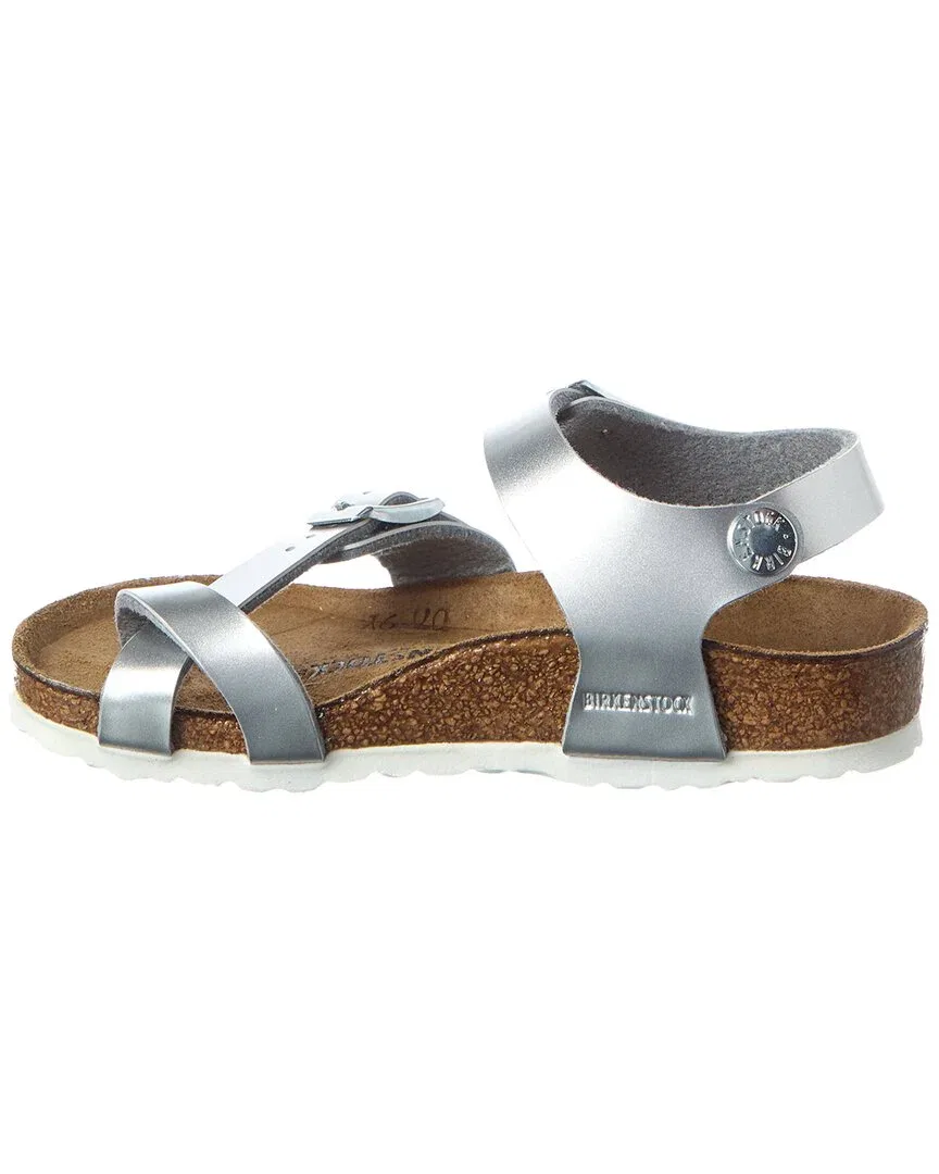 Сандалии Birkenstock Taormina, серебро — фото 2