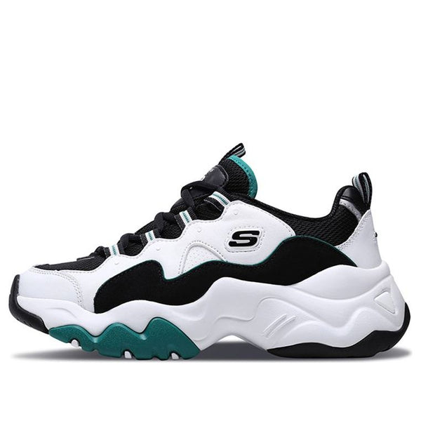 Кроссовки d'lites 3.0 gs black/white/green Skechers, черный