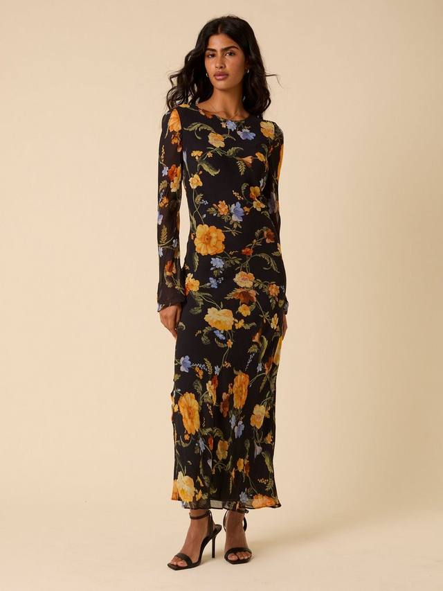 

Платье миди Petite Clarissa с цветочным гобеленовым принтом Nobody's Child, Multi