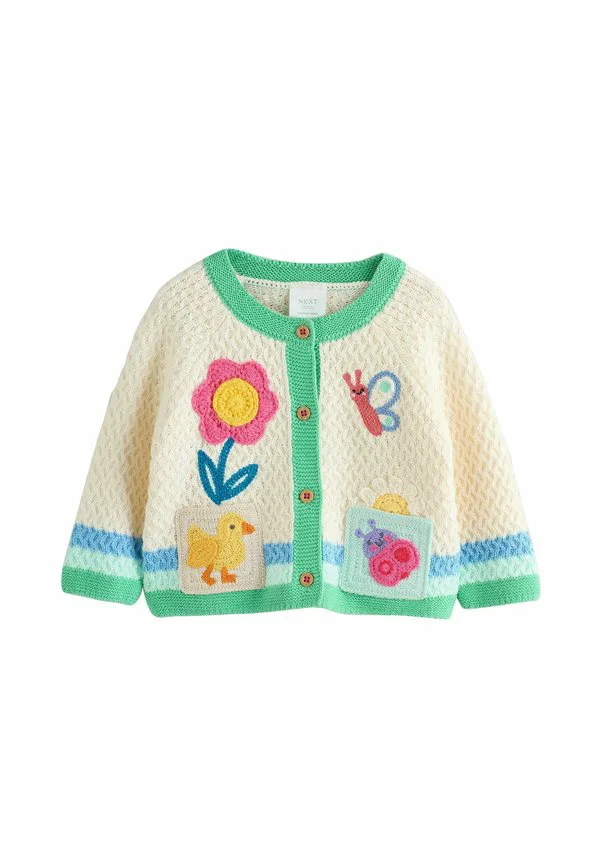 Кардиган Next, Multi Pastel Crochet Animal