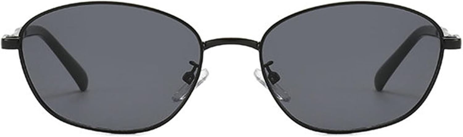 

Солнцезащитные очки Helena Fashion Oval для женщин, в стиле 90-х, дизайнерские, с металлической оправой, классические винтажные круглые, с защитой от УФ-излучения UV400, C1