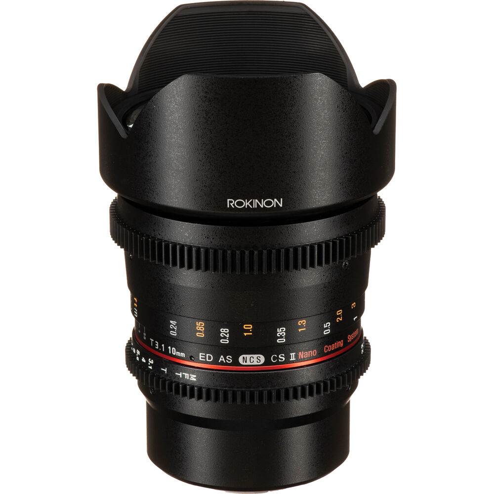 

Объектив Rokinon 10 мм T3.1 Cine DS с креплением MFT для APS-C