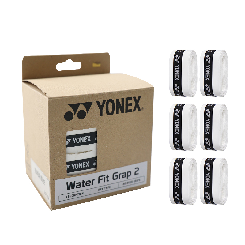 

YONEX Лента для рукоятки бадминтонной ракетки Black/White Polyurethane, Polyester тонкая упаковка 30 шт