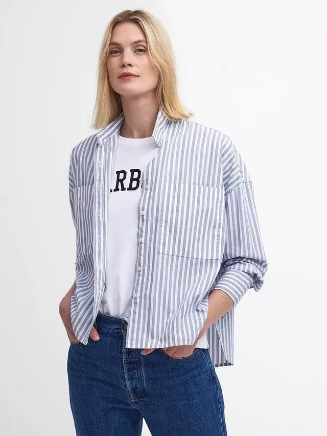 

Рубашка Barbour Violetta Cotton Stripe