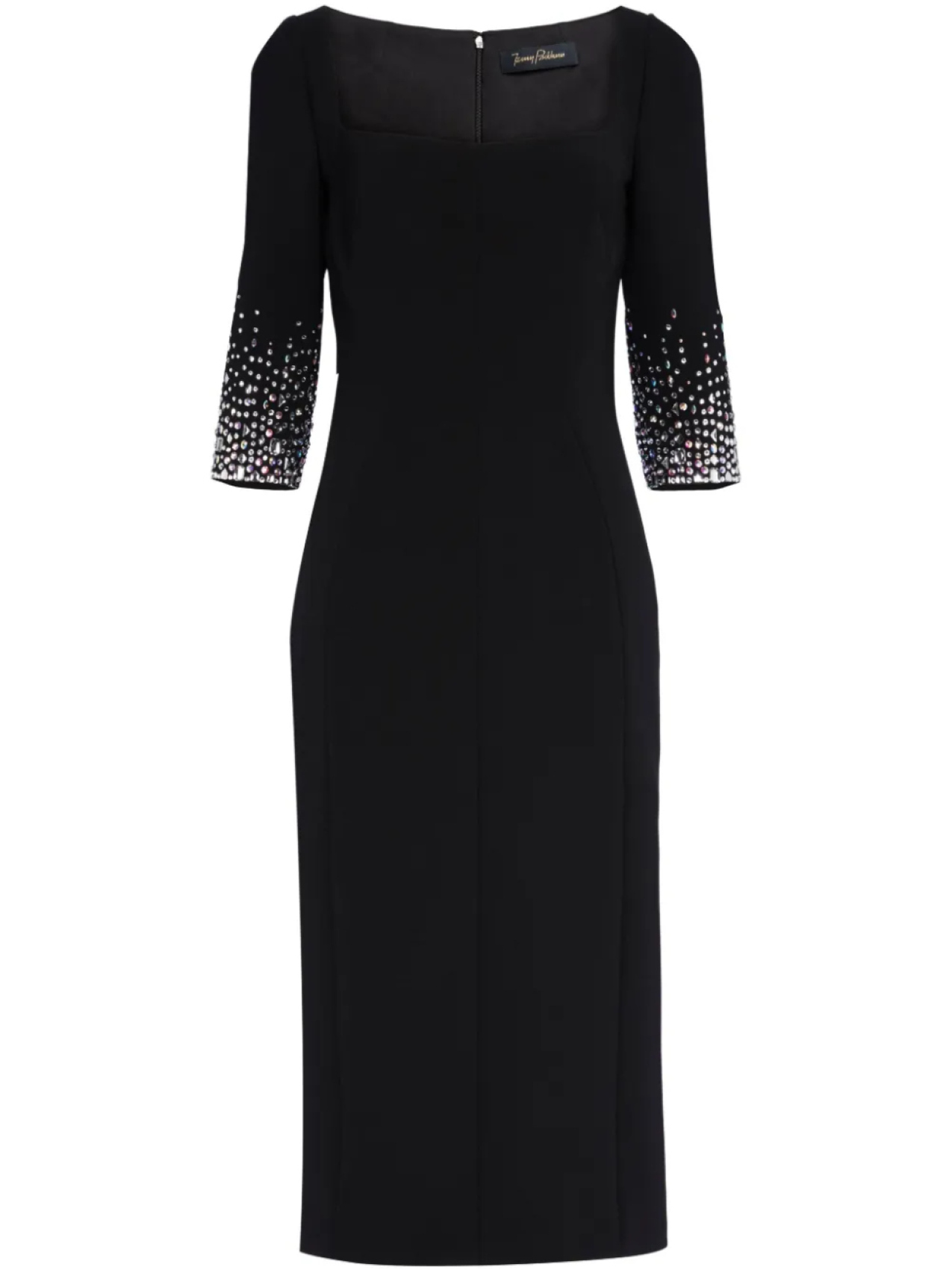 

Платье Jenny Packham Rosebud, черный