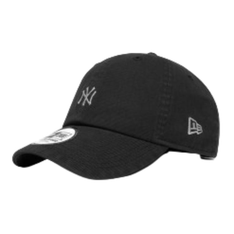 

New Era Хлопковая бейсболка унисекс черная, Black