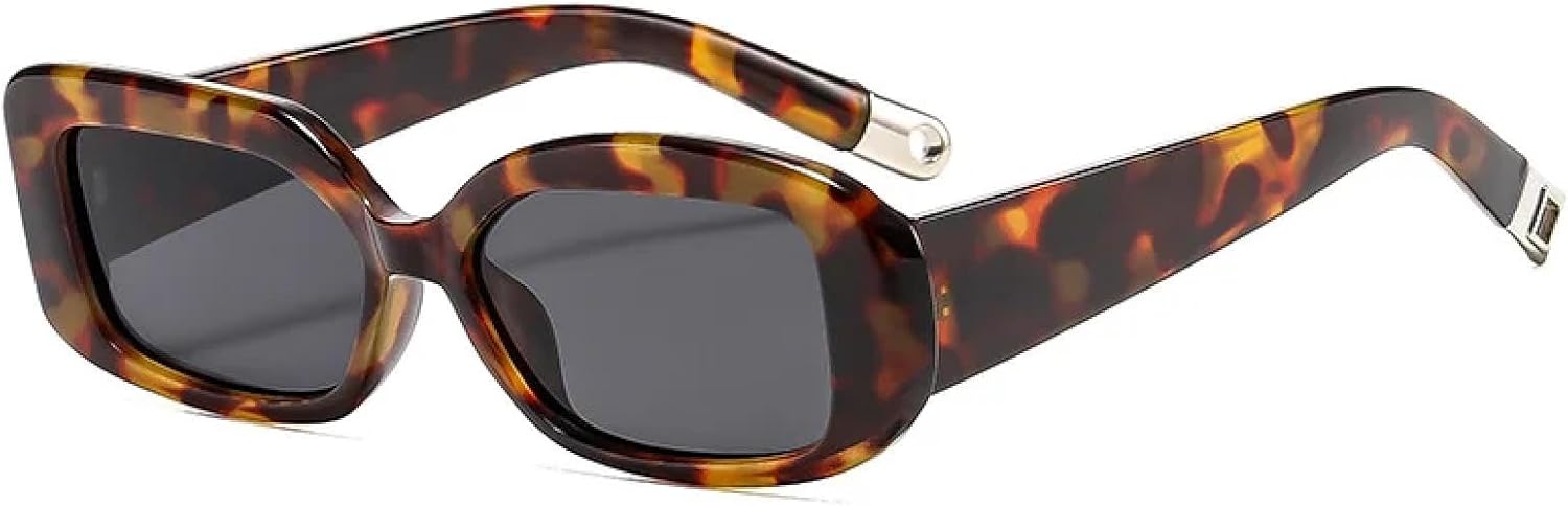 

Модные женские солнцезащитные очки класса люкс, мужские солнцезащитные очки в стиле ретро с леопардовым принтом, солнцезащитные очки UV400 для мужчин TKKTLLT, Leopard-black