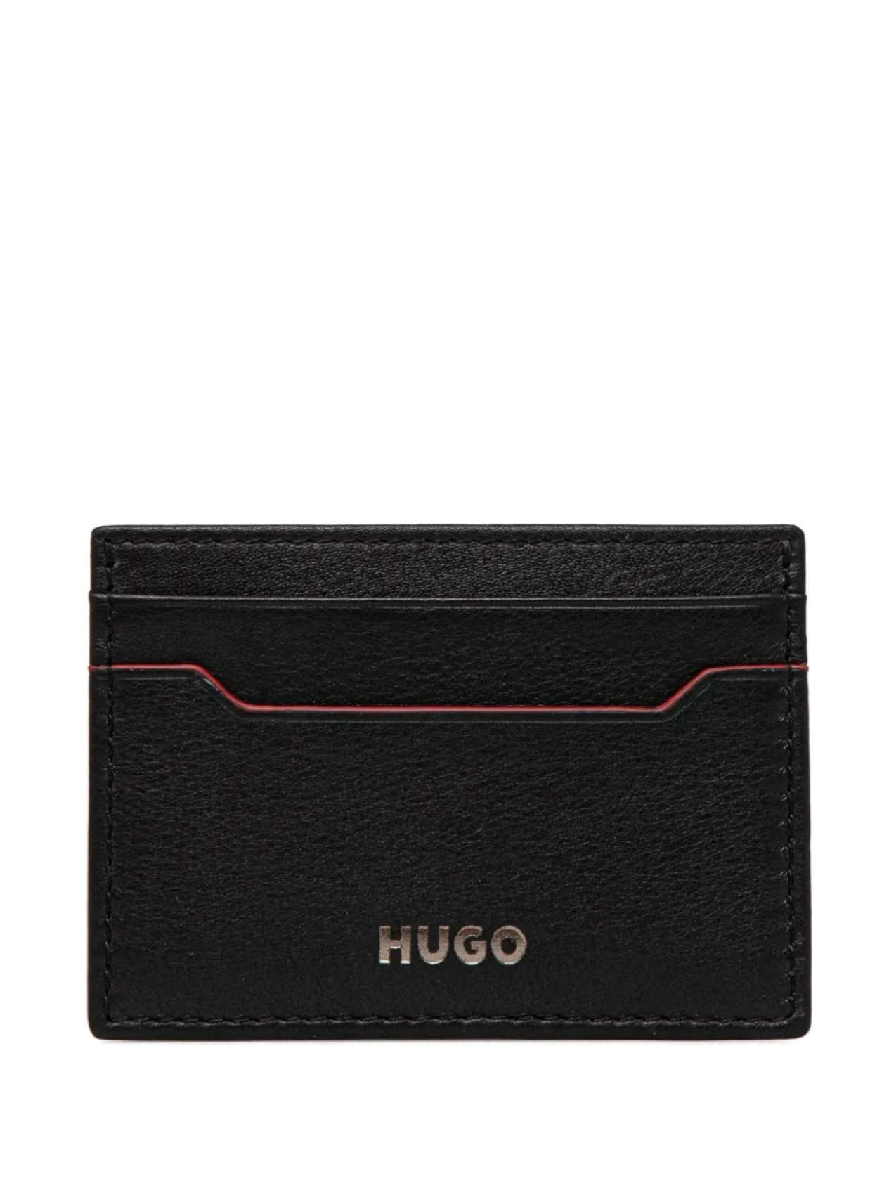 

Визитница с логотипом и печатью HUGO, черный