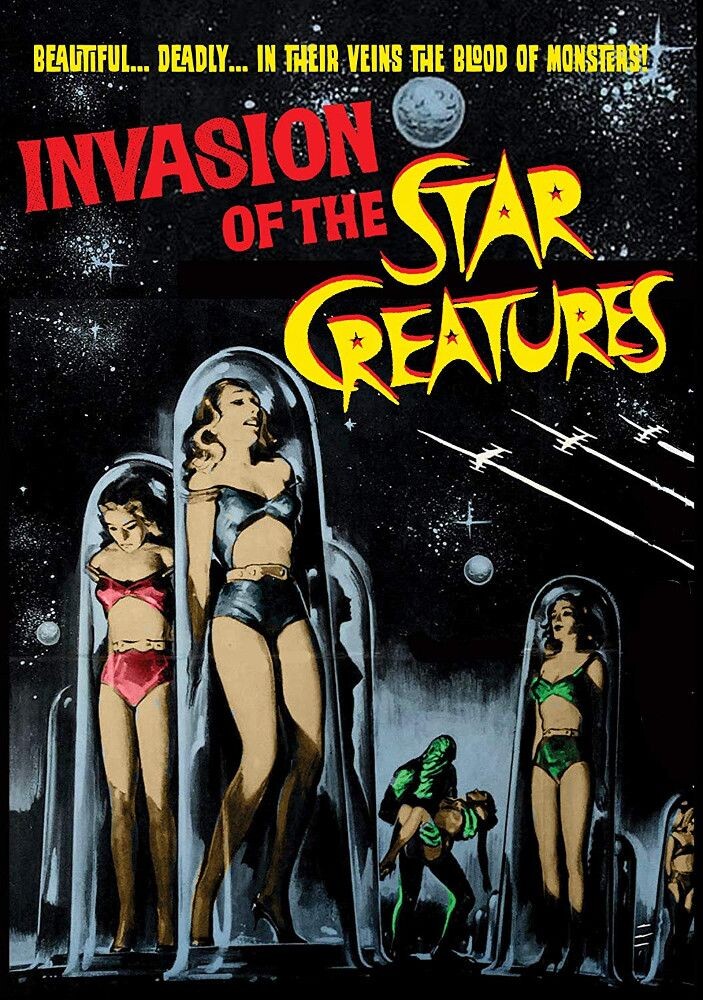 

Диск DVD Invasion Of The Star Creatures