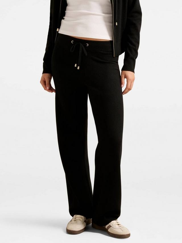 

Хаки вязаные домашние брюки Forever New, Black