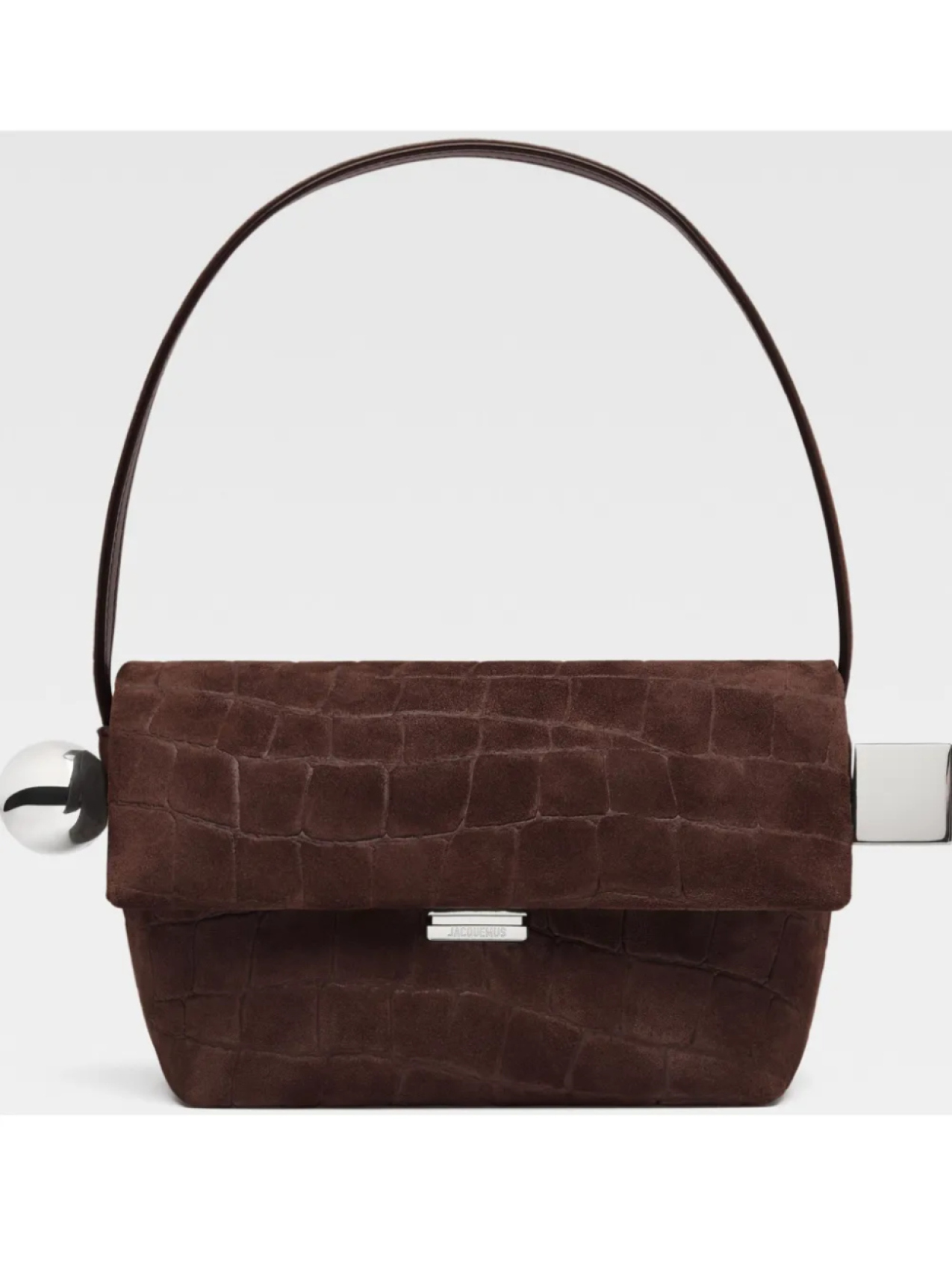 

Сумка через плечо Jacquemus Le Rond Carre, коричневый