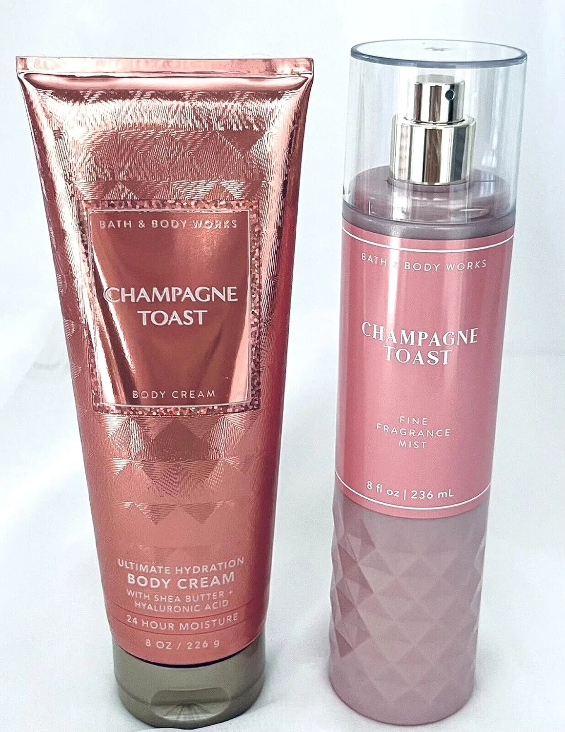 Набор для тела Champagne Toast от Bath & Body Works: туалетная вода и крем для тела, 236 мл — фото 2