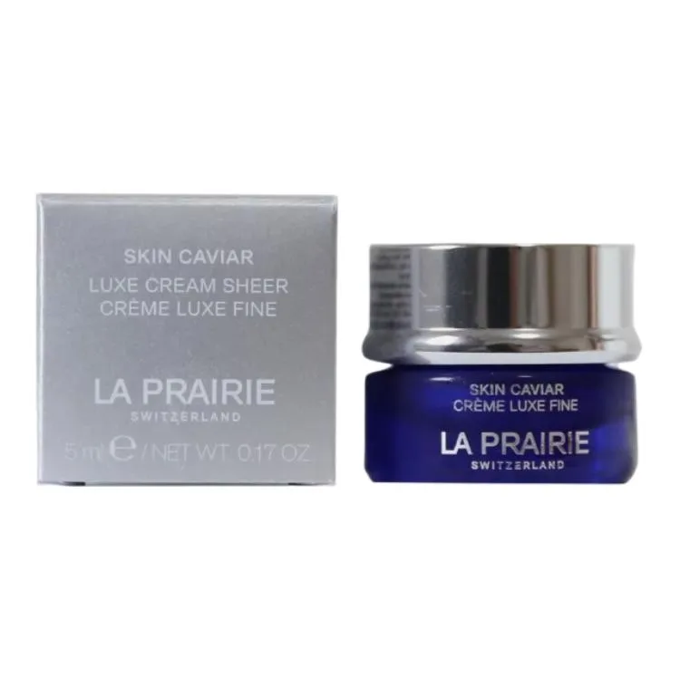 LA PRAIRIE LAIPONI Sample Set Blue Caviar Luxurious Face Cream Tightening, Reducing, Dark Circle, Anti Aging 5ml, 5ml*2 — фото 2