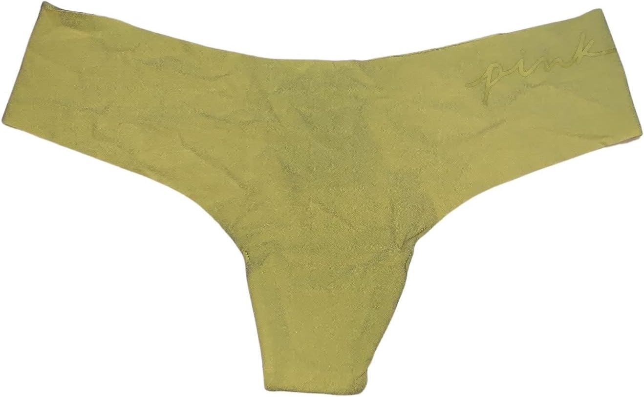 

Трусики-стринги Victoria's Secret розового цвета Classic No Show с рисунком, новые, Olive Green