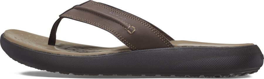 

Сандалии с т-образной планкой Crocs, цвет Caramel