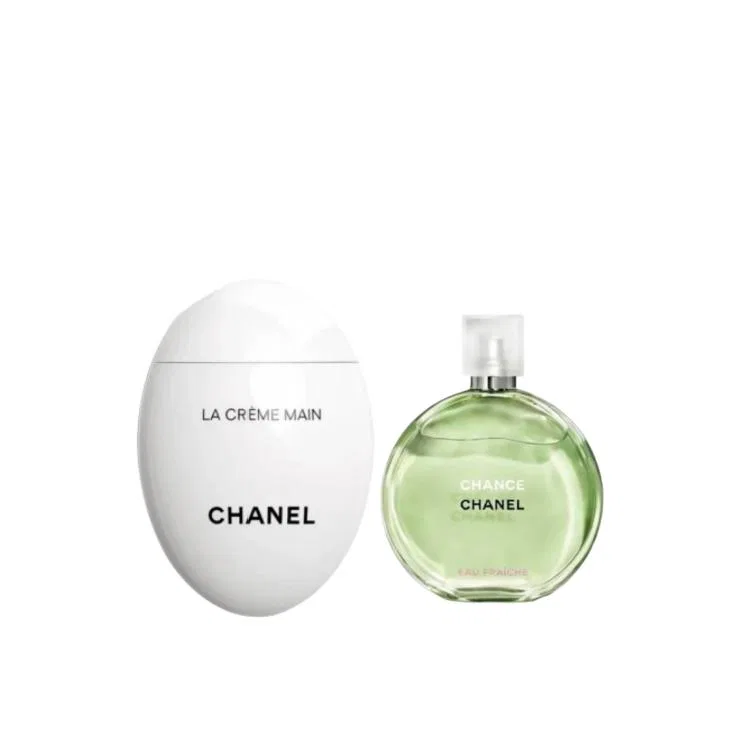 Набор парфюмерии CHANEL Chance Eau Fraiche 35 мл и White Hand Cream