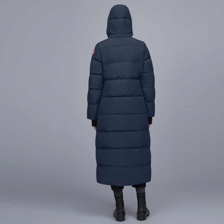 Canada Goose Мистик серия пуховик женский лазурный океан синий, Cerulean Ocean Blue — фото 4