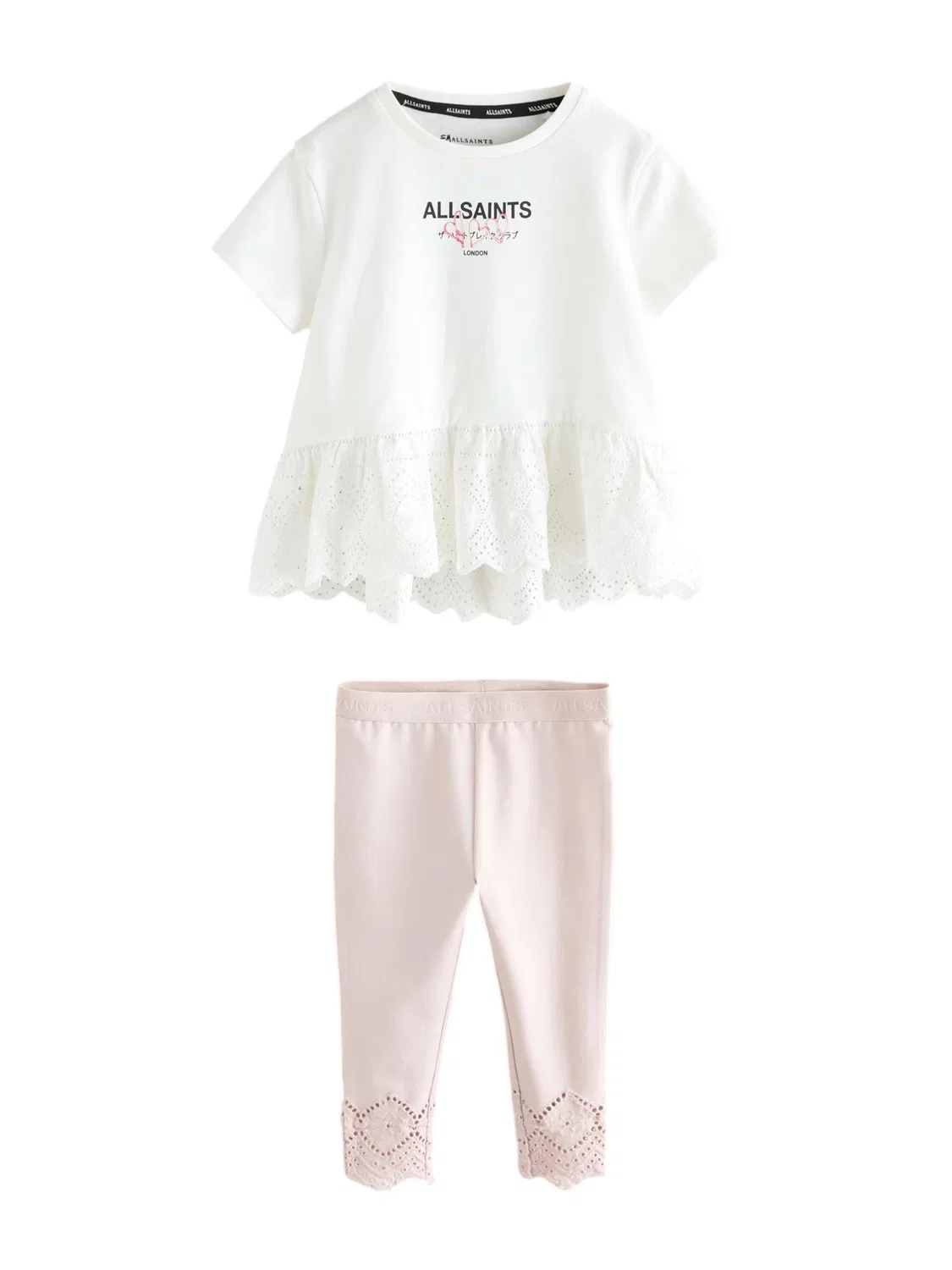 Комплект одежды 'Amore' Smallsaints, Pastel Pink/White