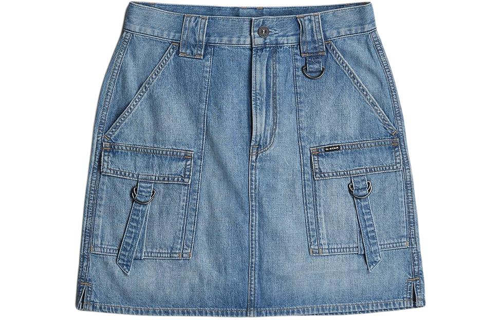 

G-STAR RAW Повседневные короткие юбки для женщин Off-White Dark Blue