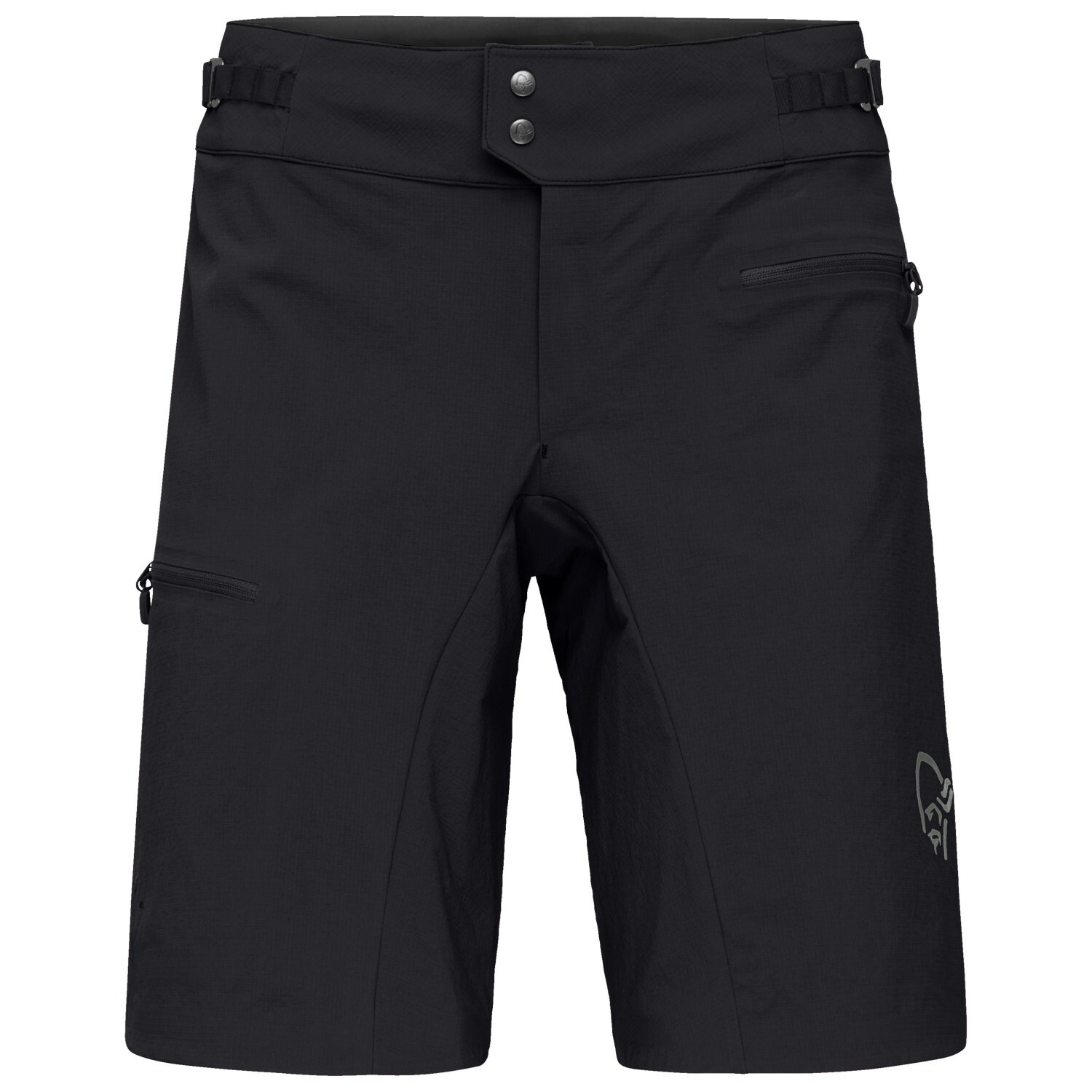 

Велосипедные шорты Norrøna Women's Fjørå Flex1 Light Shorts, цвет Caviar