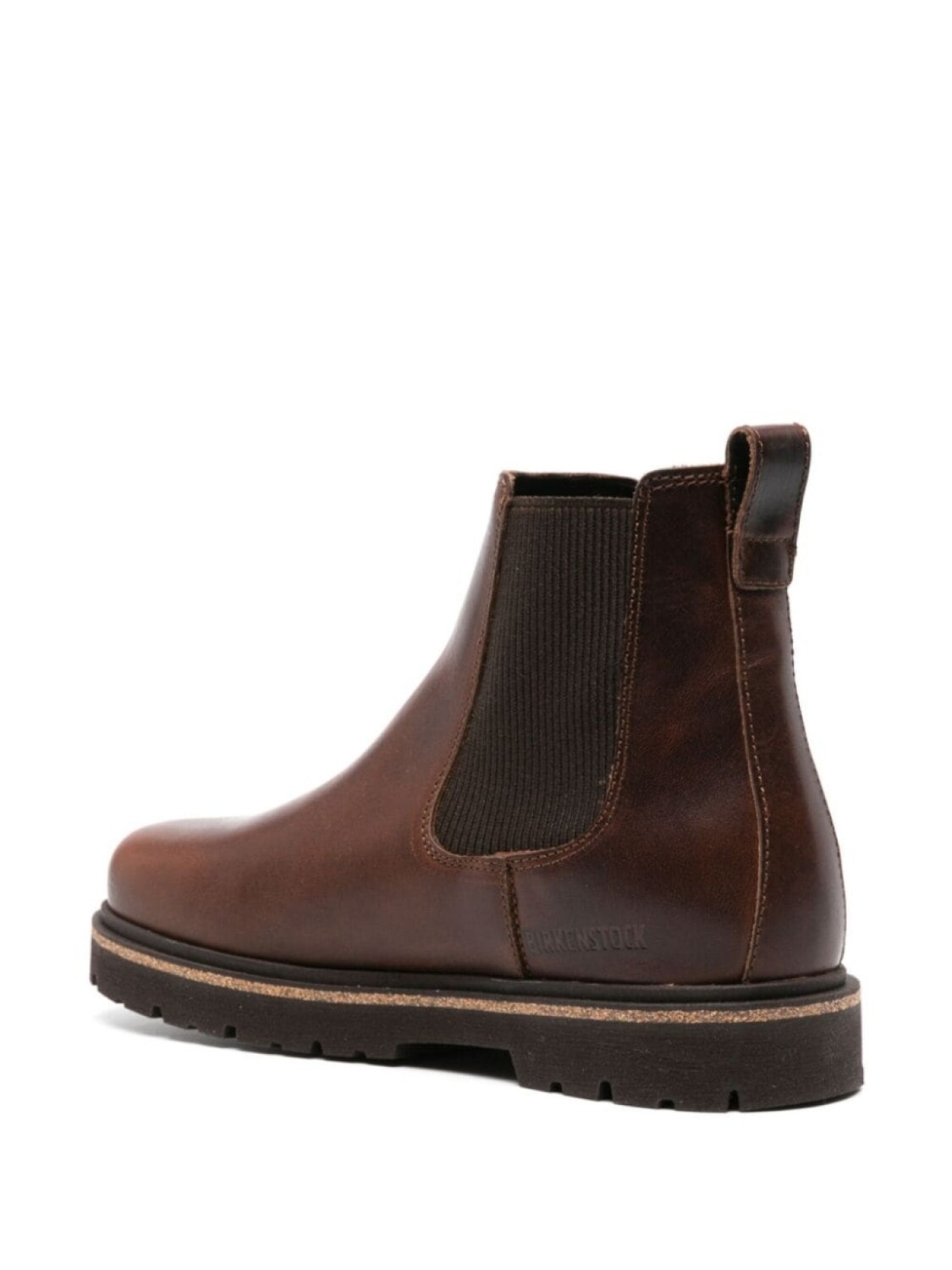 Ботинки женские Birkenstock Highwood из телячьей кожи, коричневый — фото 3