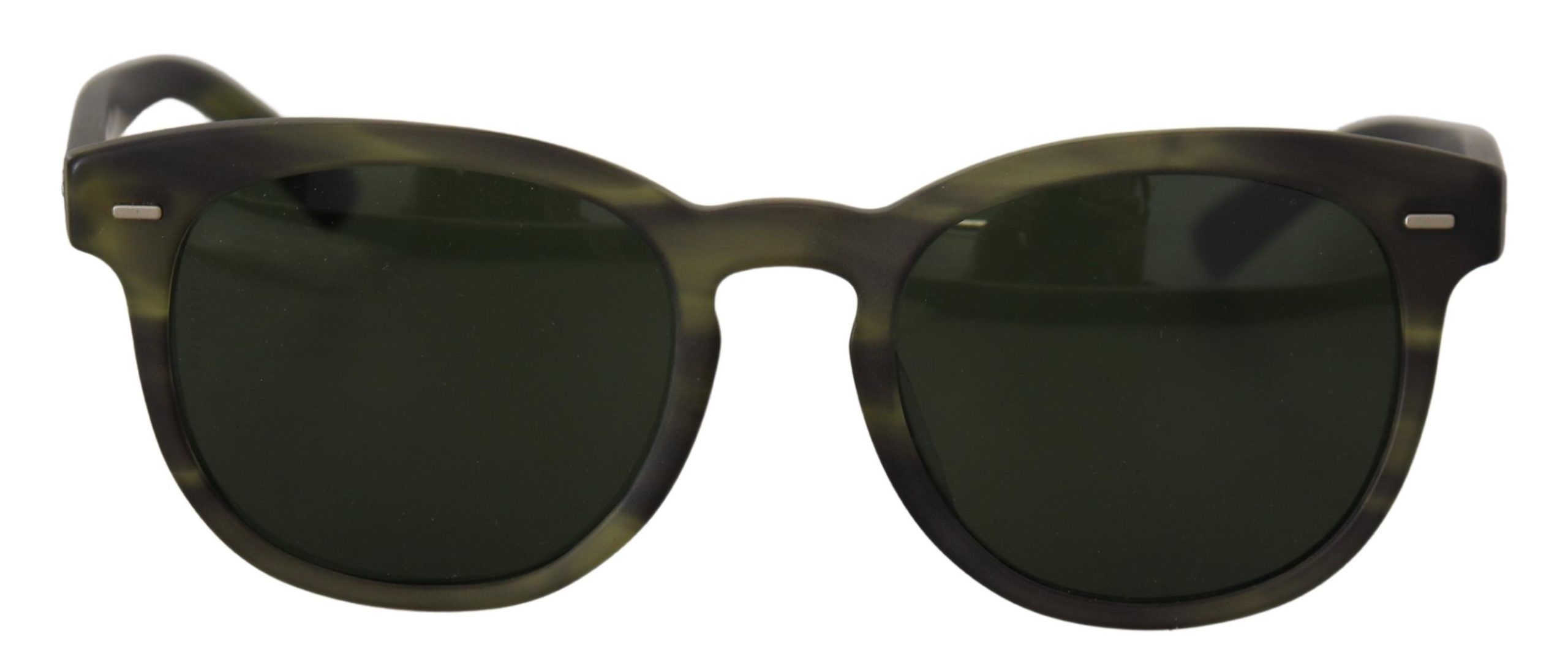 

Солнцезащитные очки Chic Havana Green Designer Dolce & Gabbana, зеленый