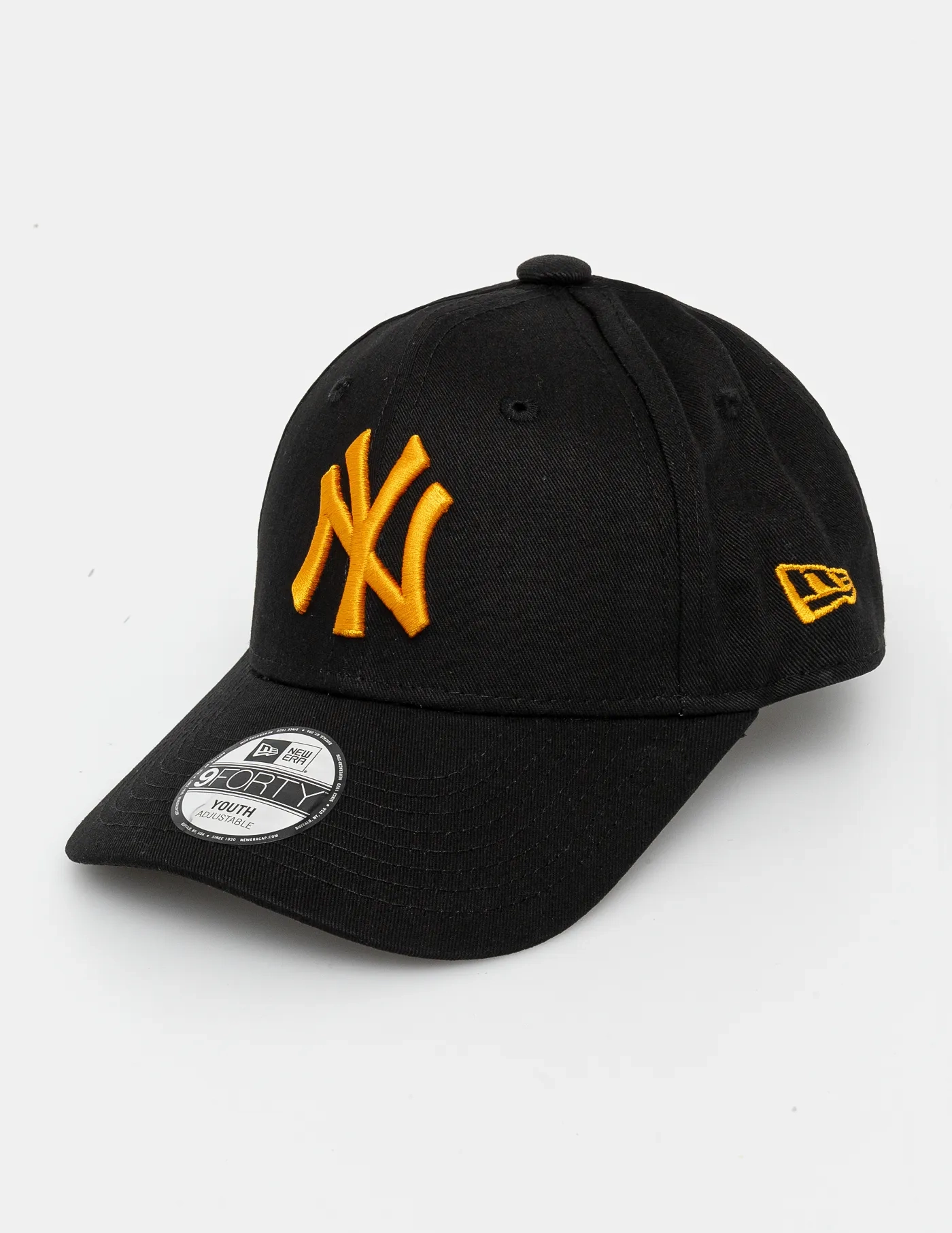

Детская хлопковая кепка NEW YORK YANKEES с козырьком New Era, черный
