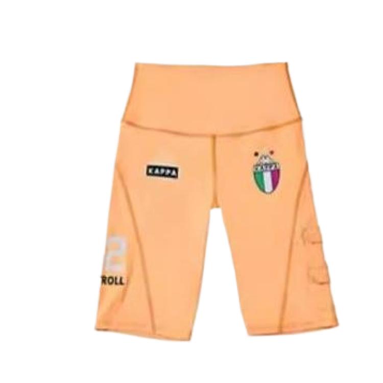 

Kappa Спортивные шорты FW/AW22 женские Neon Orange Yellow