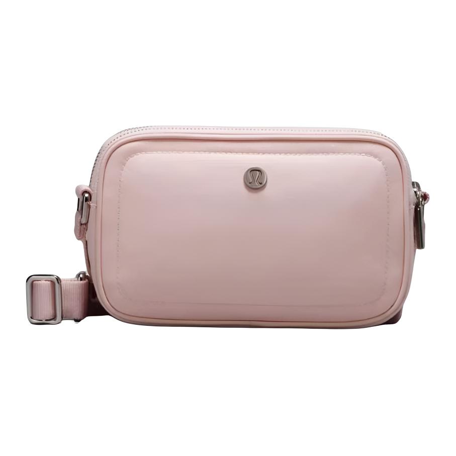 

Lululemon Полиэстеровая поясная сумка женская розовая, Pink