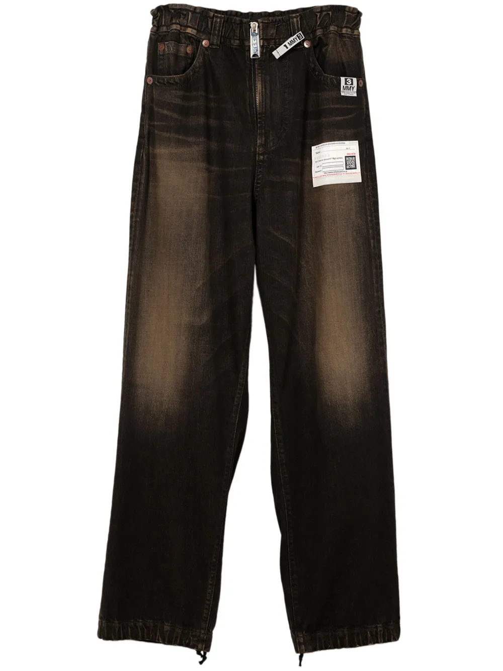 

Джинсы Amateur Sewn Maison Mihara Yasuhiro, черный