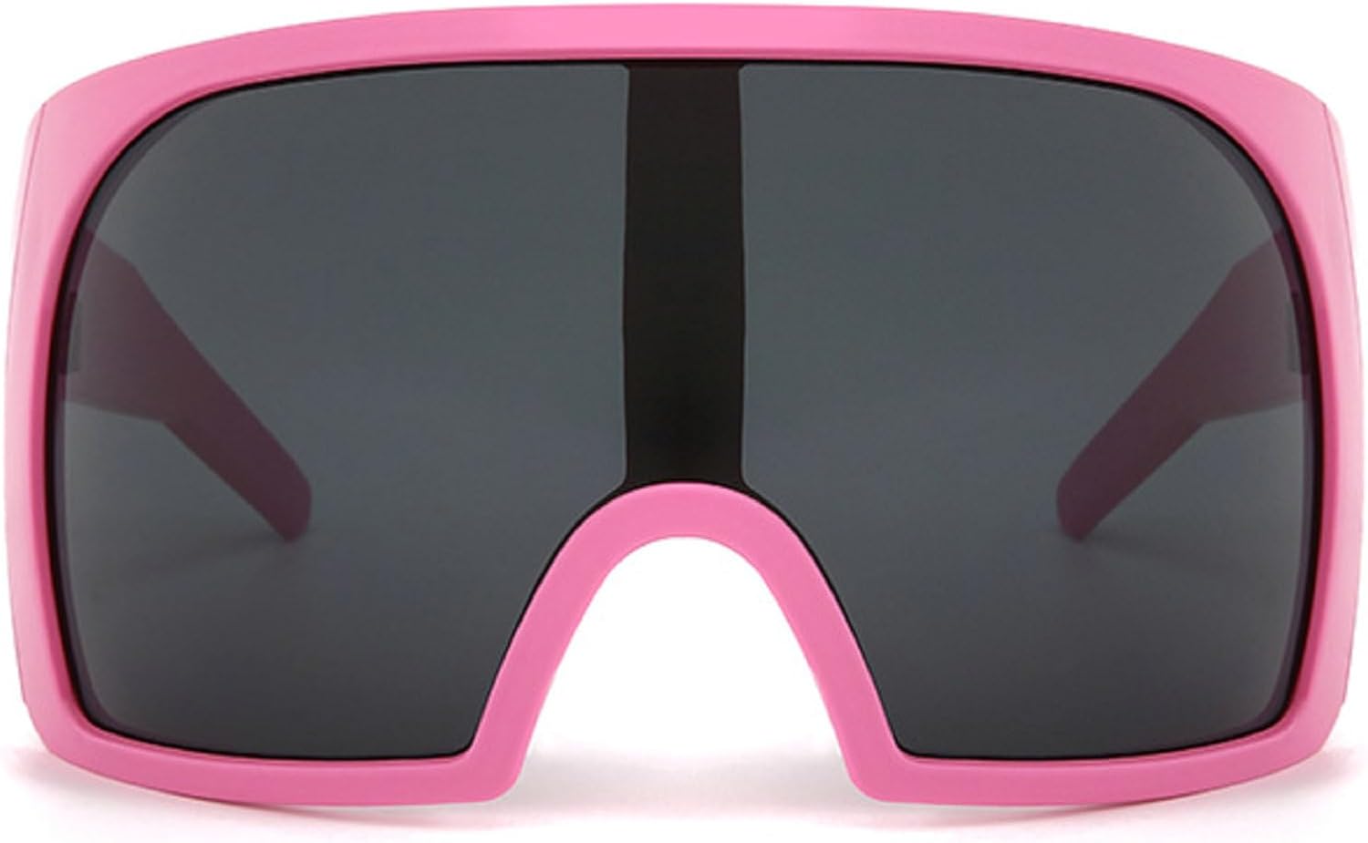 

Большие спортивные солнцезащитные очки в стиле Y2k для женщин и мужчин, модные солнцезащитные очки-щитки, цельные солнцезащитные очки, большие солнцезащитные очки mincl, Pink