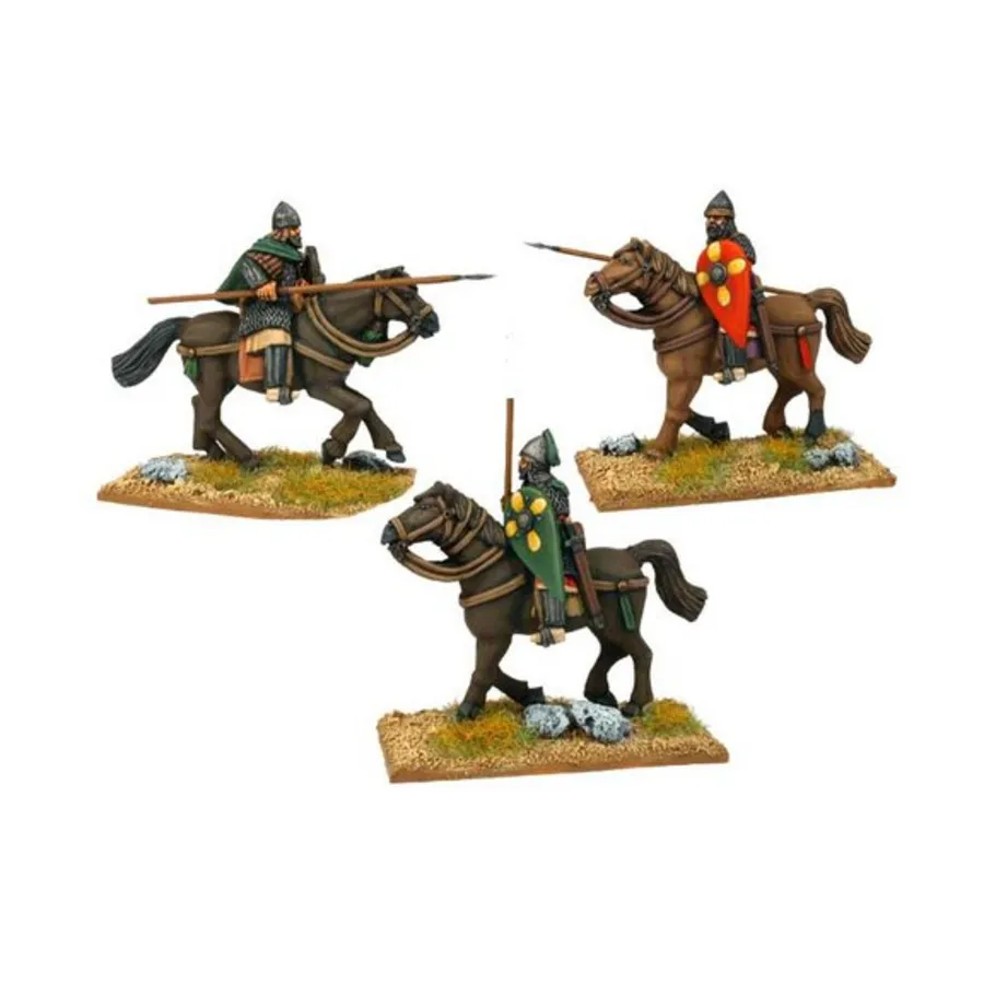 

Тагматические катафракты с Контосом, Historical Miniatures - Dark Ages - Byzantine (28mm) (Crusader Miniatures)