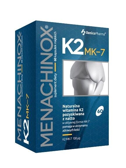 

Витамин К2 в капсулах Menachinox K2, 60 шт